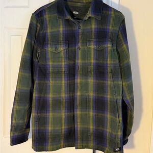 Vans flannel sweater - button down